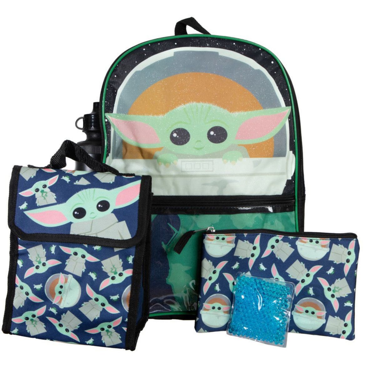Picture of Star Wars The Mandalorian Grogu 5 PC Backpack Set