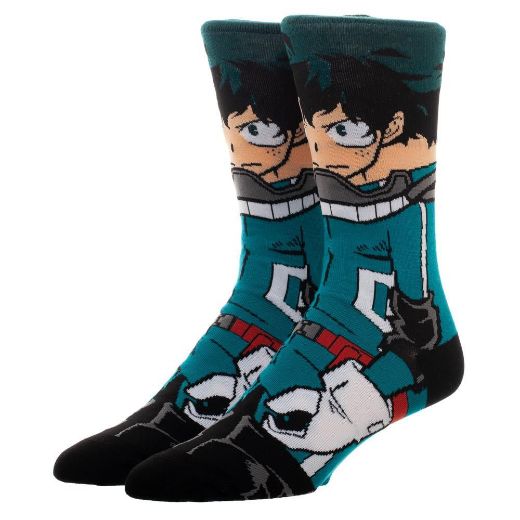 Picture of My Hero Academia Izuku Animigos 360 Character Socks