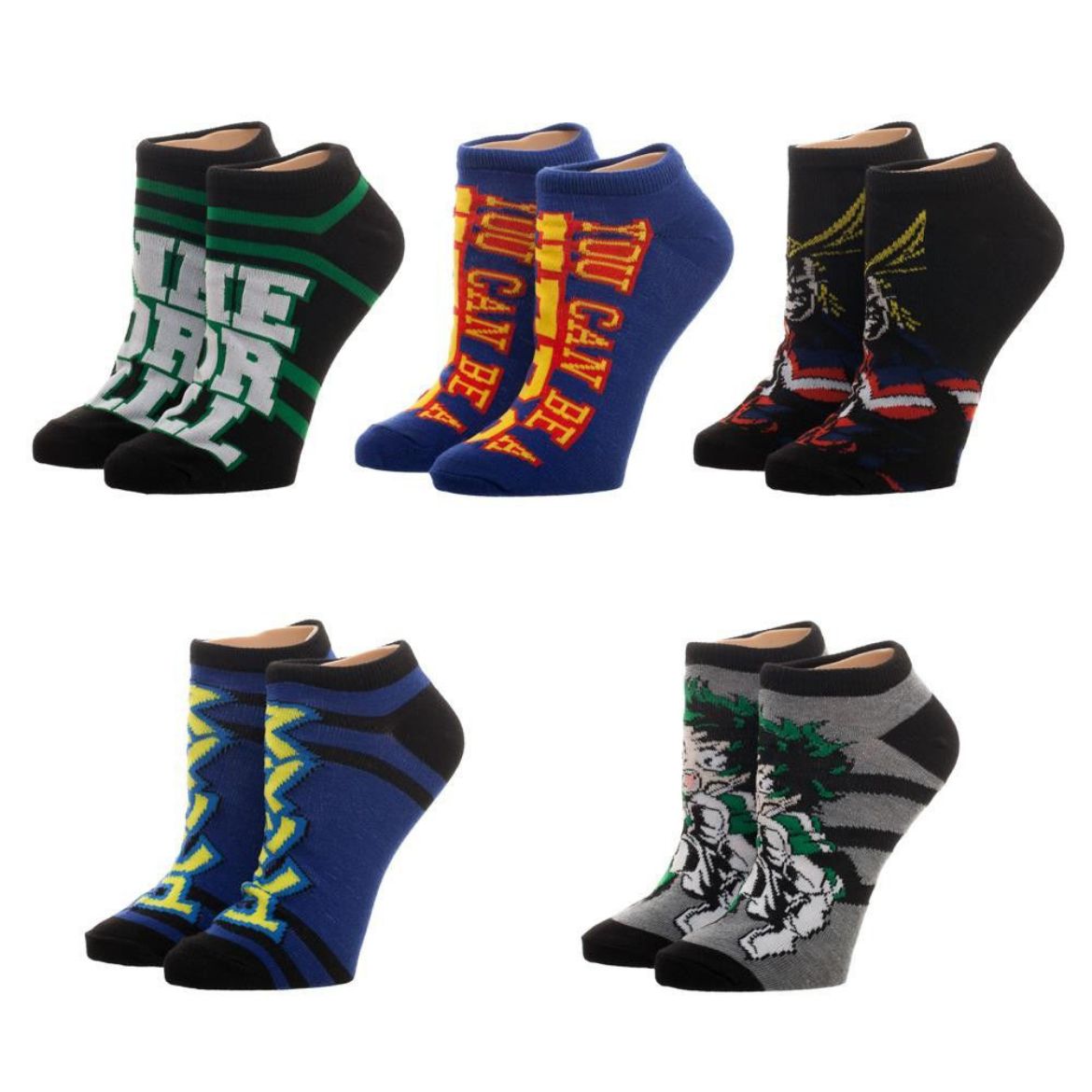 Picture of My Hero Academia 5 Pair Ankle Socks