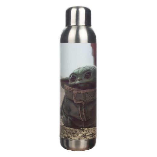 Picture of Star Wars The Mandalorian Grogu 22 oz. UV Stainless Steel Water Bottle