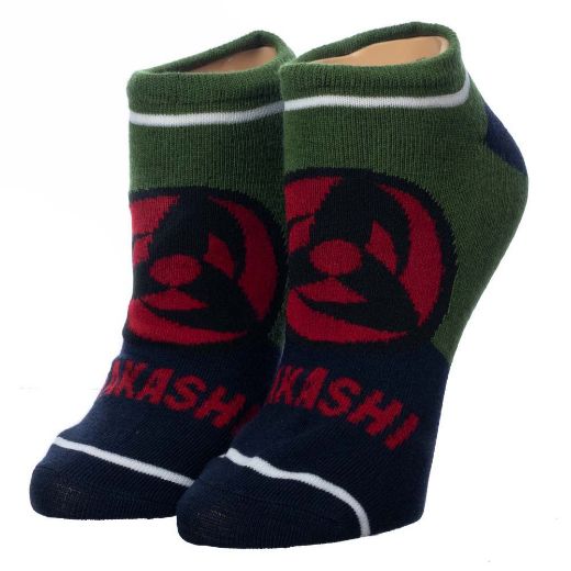 Picture of Naruto Colorblock 5 Pair Ankle Socks
