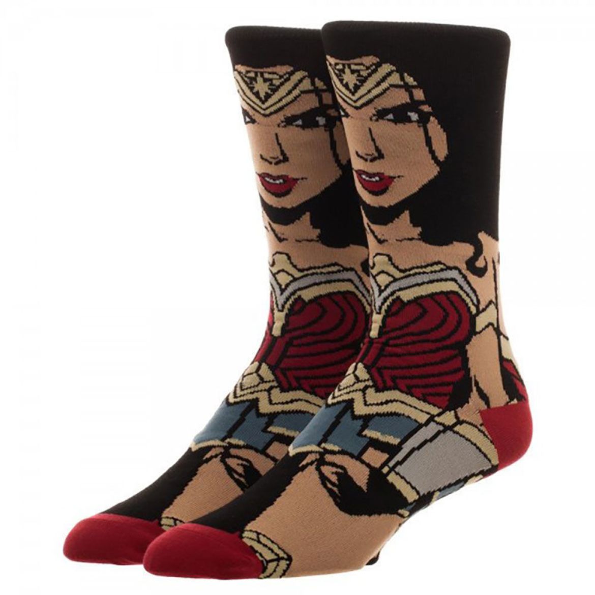 Picture of DC Comics Justice League Wonder Woman Animigos 360 Character Socks
