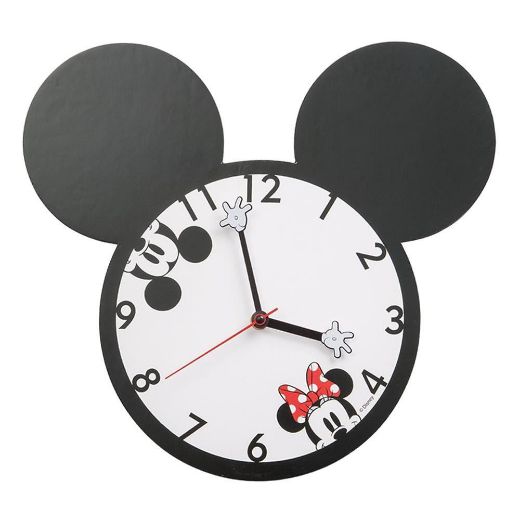 Picture of Disney Mickey & Minnie Mouse Shaped  Wall Clock