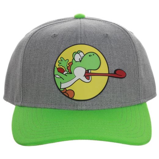 Picture of Super Mario Yoshi Curved Bill Snapback