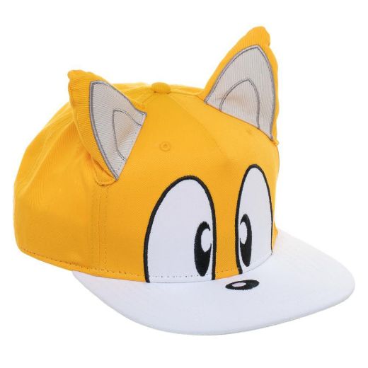 Picture of Sonic Tails Big Face Flat Bill Snapback