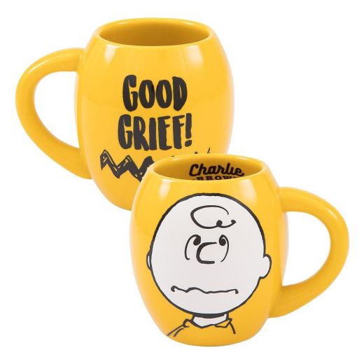 Picture of Peanuts Charlie Brown 18 oz. Oval Ceramic Mug