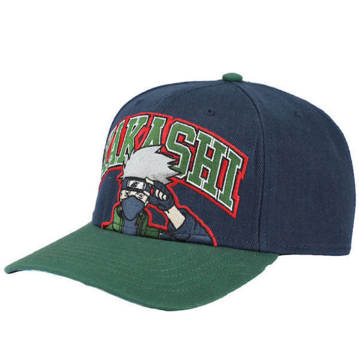 Picture of Naruto Kakashi Pre-Curved Bill Snapback