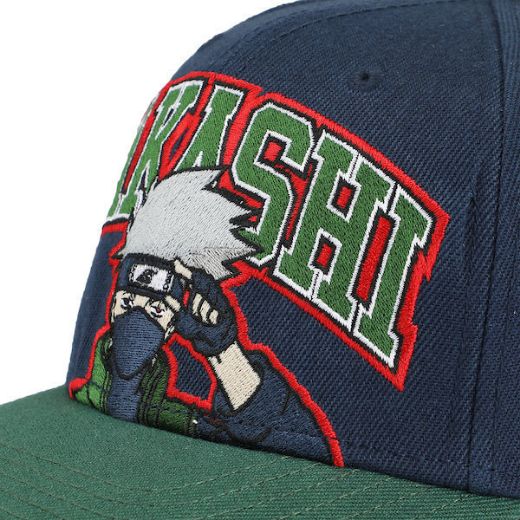 Picture of Naruto Kakashi Pre-Curved Bill Snapback