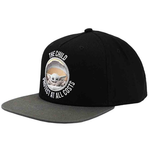 Picture of Star Wars The Mandalorian Grogu Youth Flat Bill Snapback