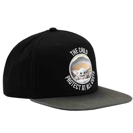 Picture of Star Wars The Mandalorian Grogu Youth Flat Bill Snapback