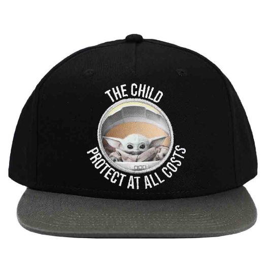 Picture of Star Wars The Mandalorian Grogu Youth Flat Bill Snapback
