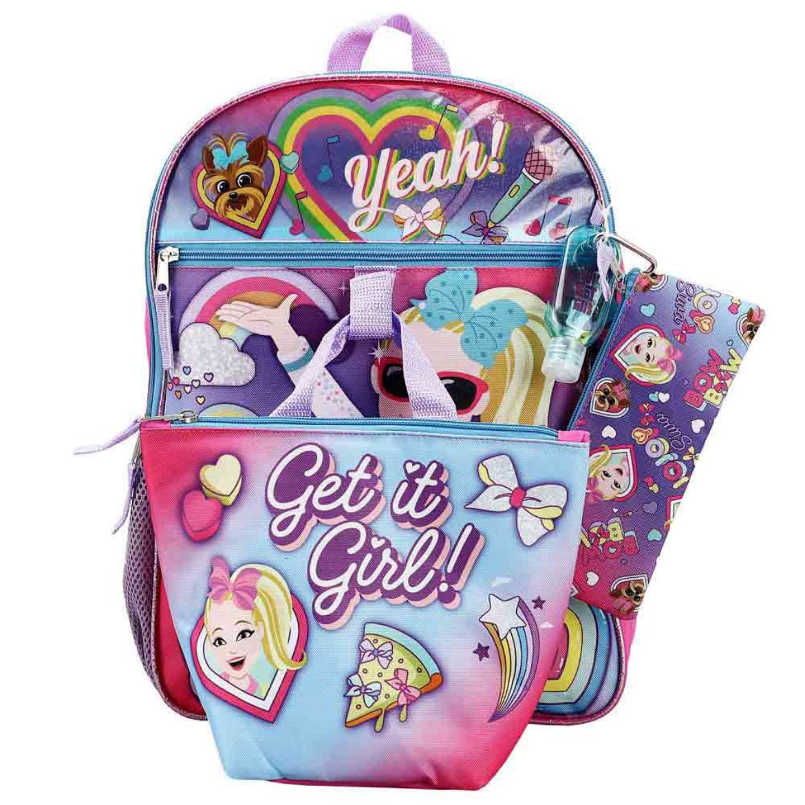 Picture of JoJo Siwa 6 PC Kids Backpack Set