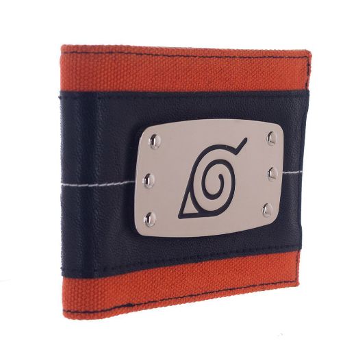 Picture of Naruto Metal Badge Bi-fold Wallet