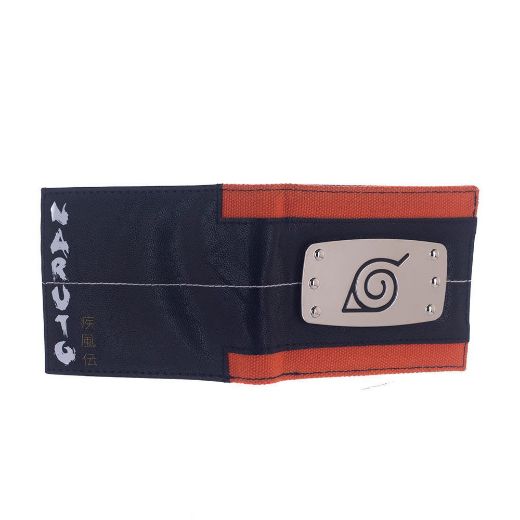 Picture of Naruto Metal Badge Bi-fold Wallet