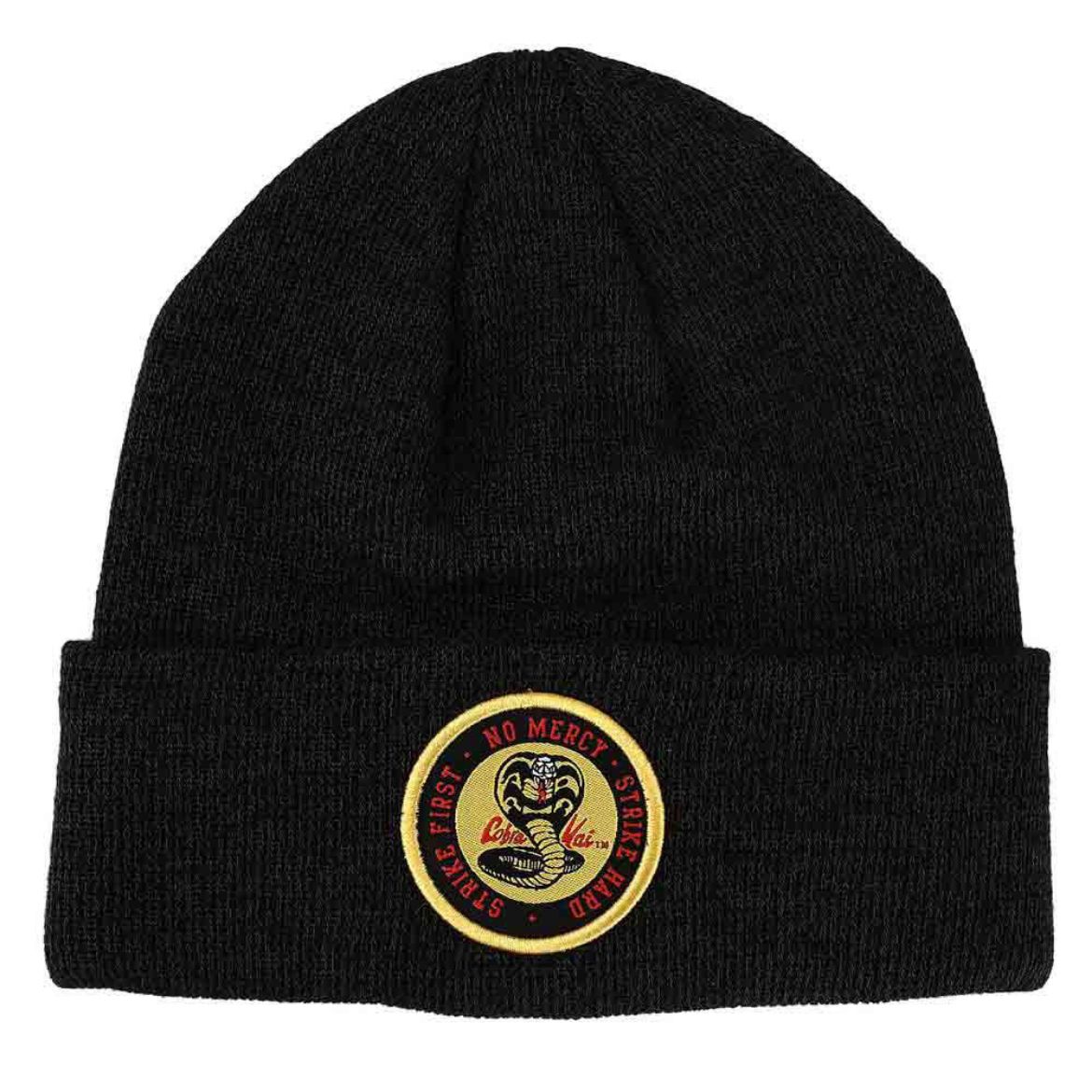 Picture of Cobra Kai Woven Patch Beanie