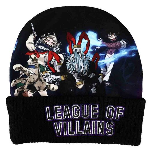 Picture of My Hero Academia Sublimated Crown League of Villains Beanie
