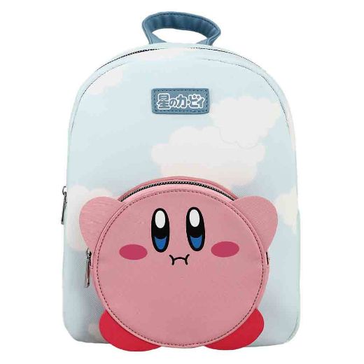 Picture of Kirby Die-cut Pocket & Cloud Print Mini Backpack