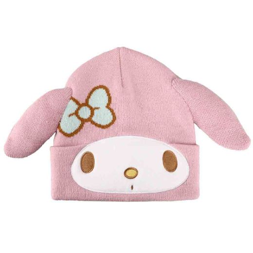Picture of My Melody 3D Plush Ears Big Face Beanie
