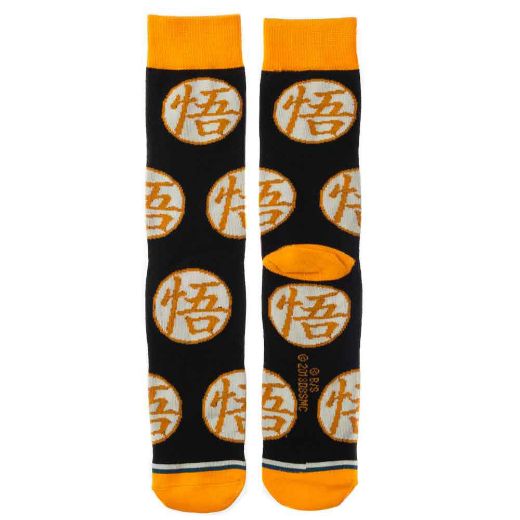 Picture of Dragon Ball Z Character 5 Pair Crew Socks