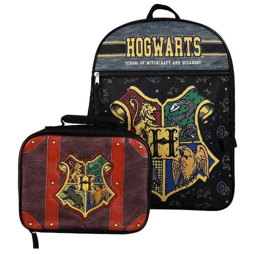 Picture of Harry Potter Hogwarts Backpack with Lunch Kit