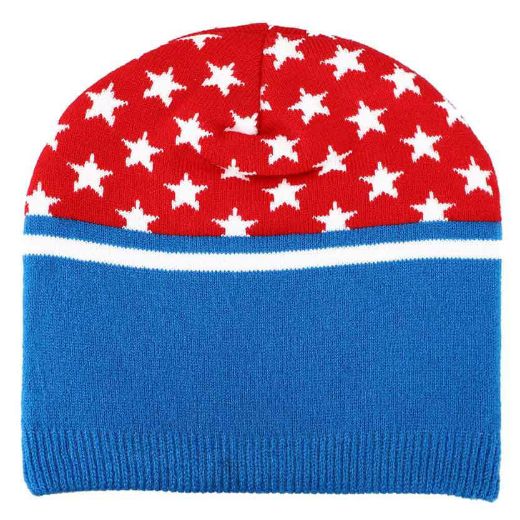 Picture of DC Comics Wonder Woman Youth Beanie & Gloves Combo