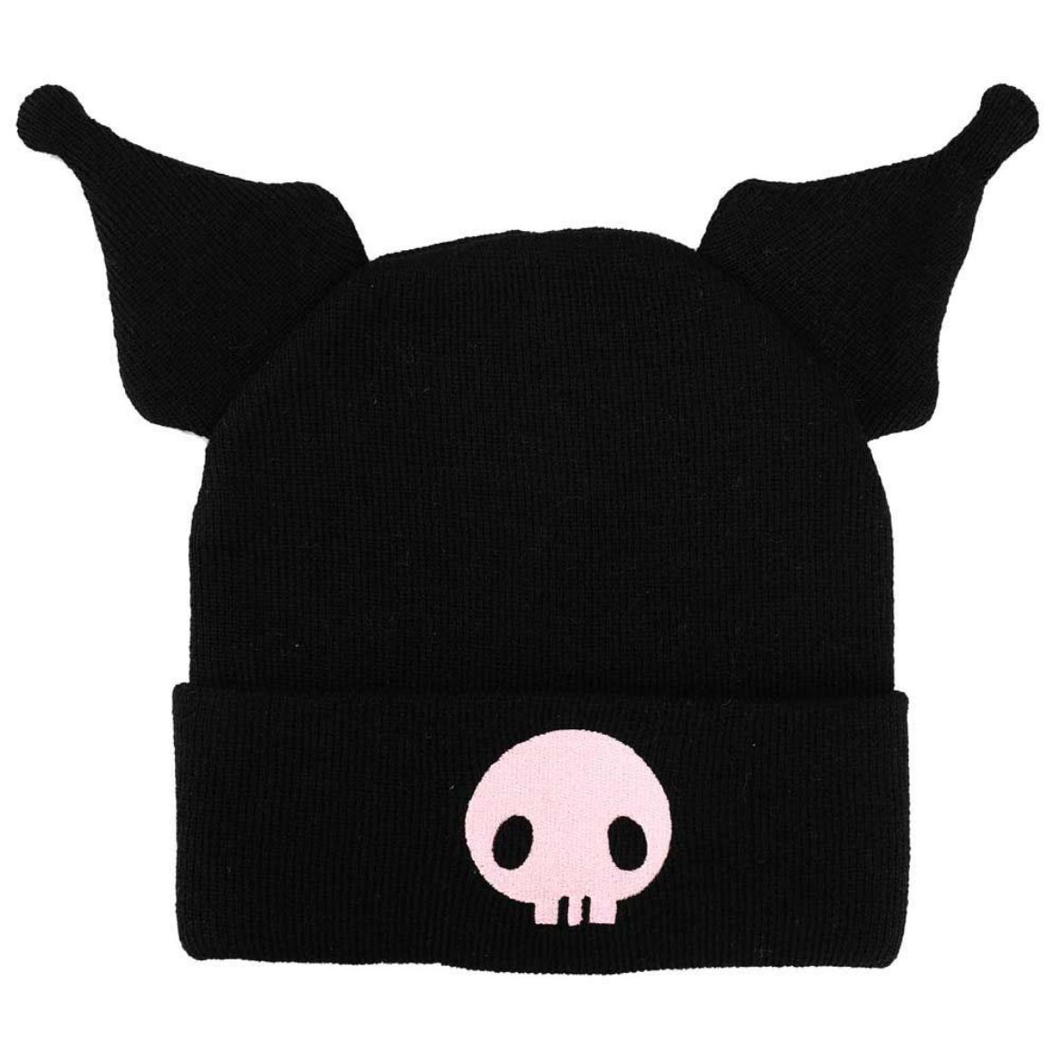 Picture of Kuromi 3D Plush Ears Cosplay Beanie