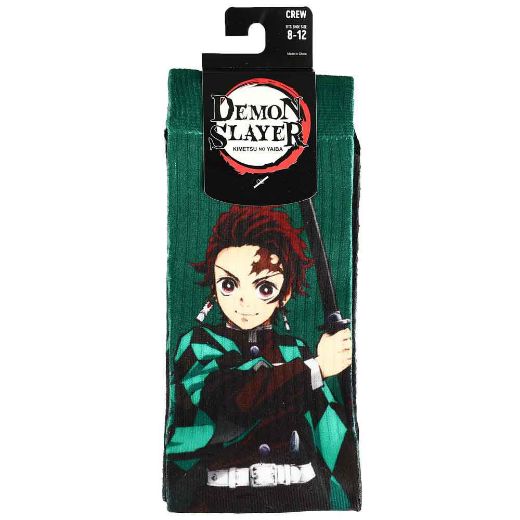 Picture of Demon Slayer Tanjiro Sublimated Crew Socks