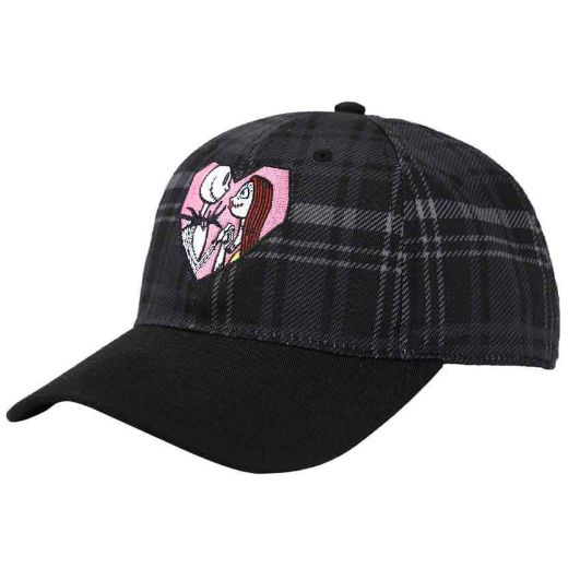 Picture of Nightmare Before Christmas Jack & Sally Embroidered Hat