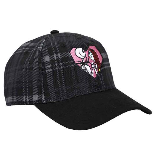 Picture of Nightmare Before Christmas Jack & Sally Embroidered Hat