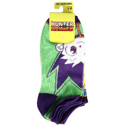 Picture of Hunter x Hunter Chibi 5 Pair Ankle Socks