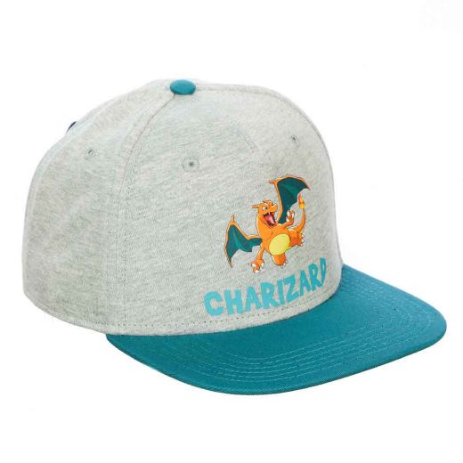 Picture of Pokemon Charizard Jersey Patch Youth Flat Bill Snapback