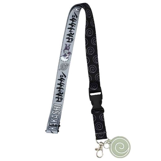Picture of Naruto Kakashi Rubber Charm Lanyard