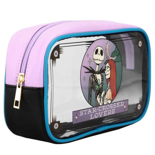 Picture of The Nightmare Before Christmas Mystic Opulence Travel Cosmetic Bags - Set of 3