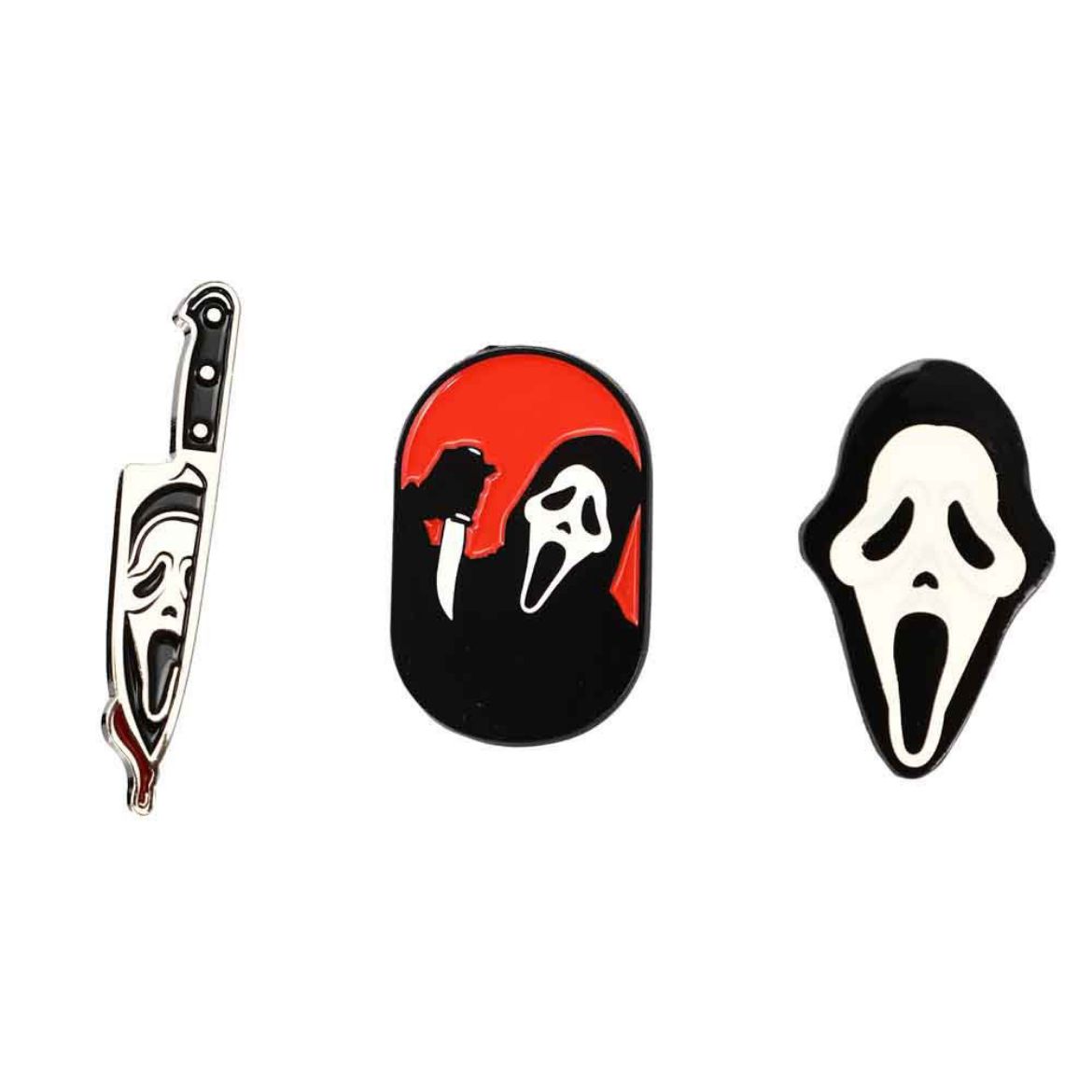 Picture of Ghost Face Slasher Variety Lapel Pins