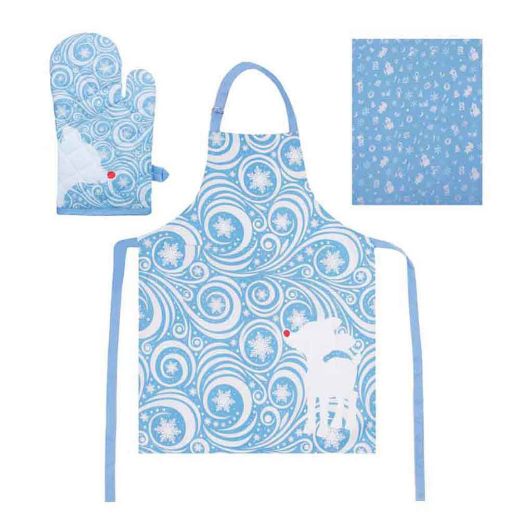 Picture of Rudolph Holiday Kitchen Textiles - Set of 3