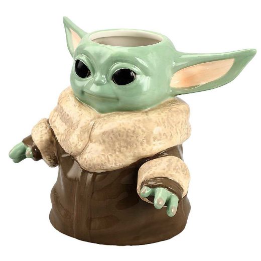 Picture of Star Wars The Mandalorian Grogu 20 oz. Sculpted Ceramic Mug