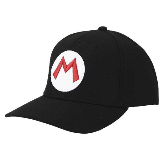 Picture of Super Mario Logo Elite Flex Pre-Curved Bill Snapback