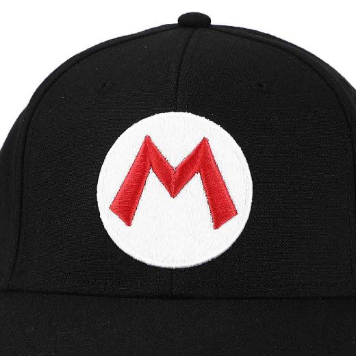 Picture of Super Mario Logo Elite Flex Pre-Curved Bill Snapback
