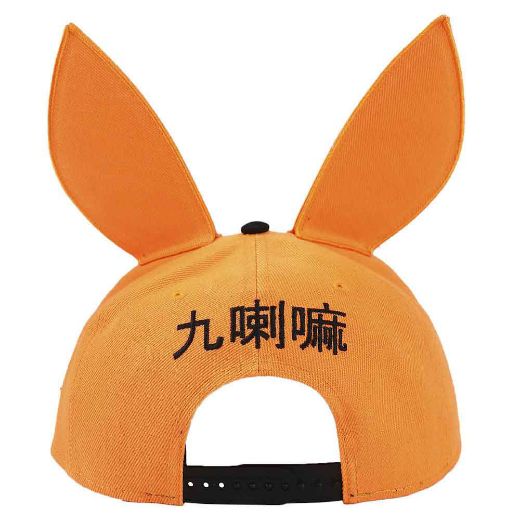 Picture of Naruto Kurama Big Face 3D Flat Bill Snapback