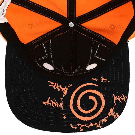 Picture of Naruto Kurama Big Face 3D Flat Bill Snapback