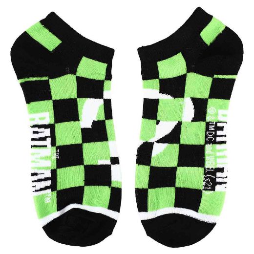 Picture of DC Comics The Batman Movie 5 Pair Ankle Socks