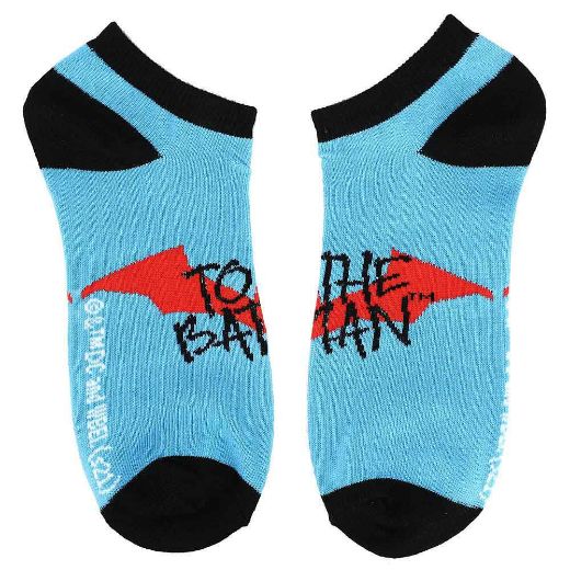 Picture of DC Comics The Batman Movie 5 Pair Ankle Socks