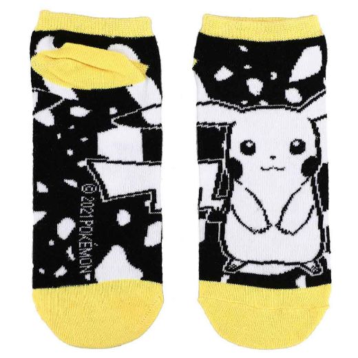 Picture of Pokemon Characters Youth 5 Pair Ankle Socks