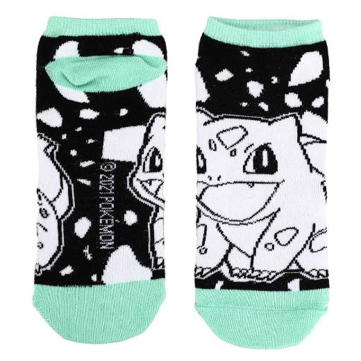 Picture of Pokemon Characters Youth 5 Pair Ankle Socks