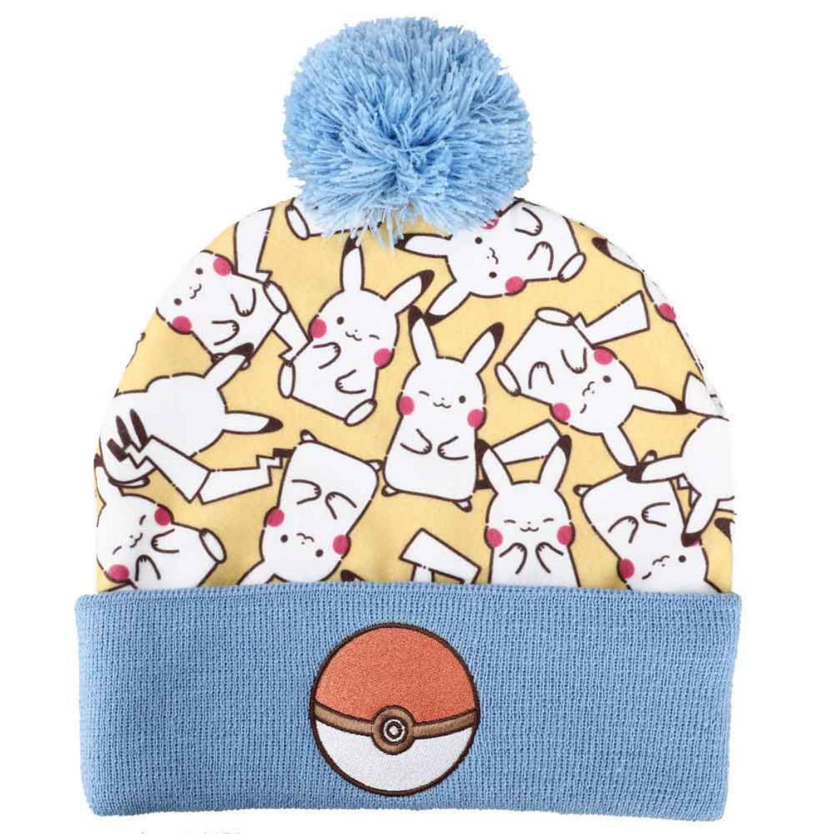 Picture of Pokemon Pikachu Electric Type AOP Pom Beanie