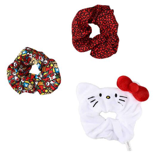 Picture of Hello Kitty 3 Pack Scrunchies