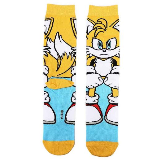 Picture of Sonic the Hedgehog  Sonic, Tails, and Knuckles 3 Pair Crew Sock