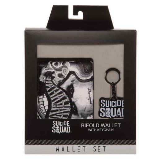 Picture of DC Comics Suicide Squad Bi-fold Wallet & Keychain