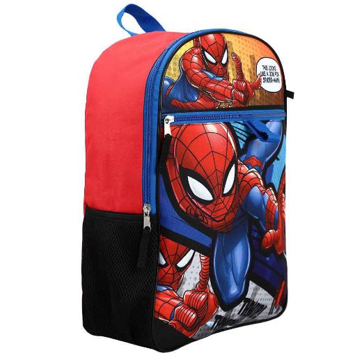Picture of Marvel Spider-Man 6 pc Backpack Set