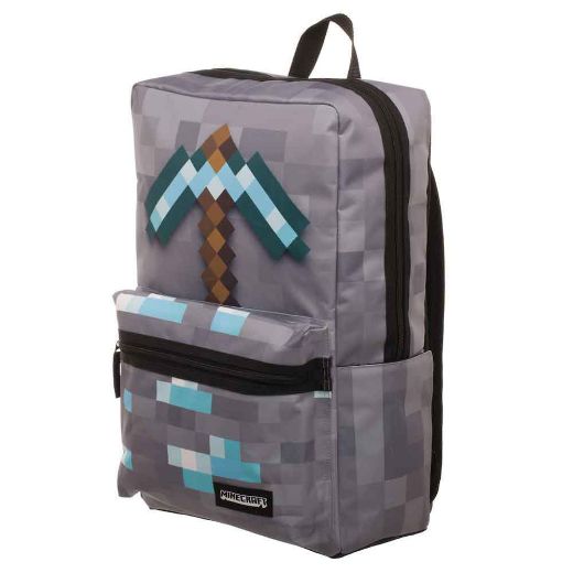 Picture of Minecraft Axe Patch Laptop Backpack